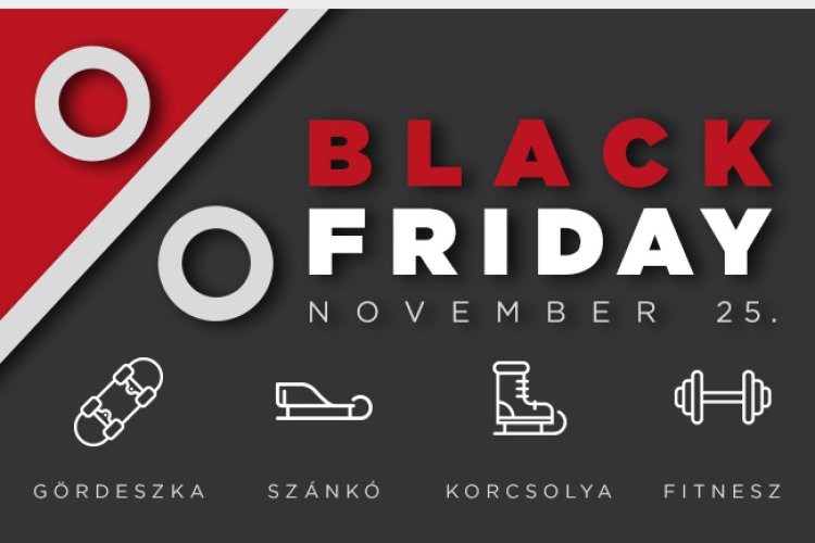 Sportszer Black Friday akció a Rosco Sportnál!