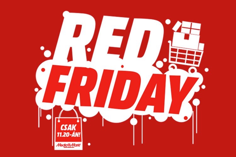 Csak ma féláfás Red Friday-t tart a Media Markt