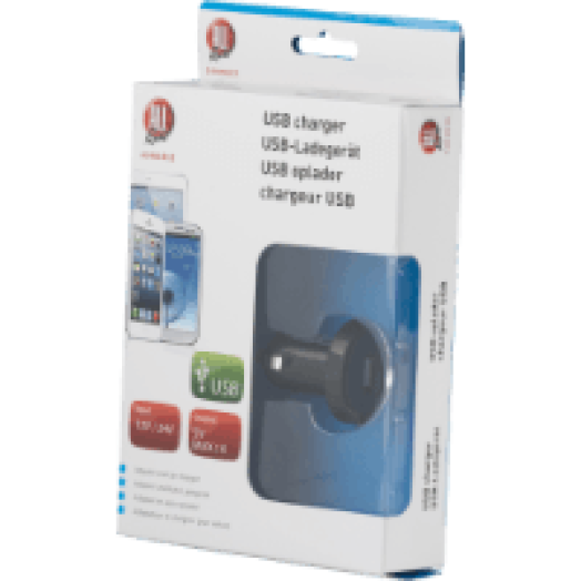 Töltő micro USB szivargyújtó csatlakozóval 12/24 V