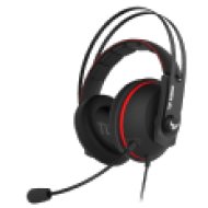 TUF Gaming H7 Core Gaming Headset, Fekete/Piros