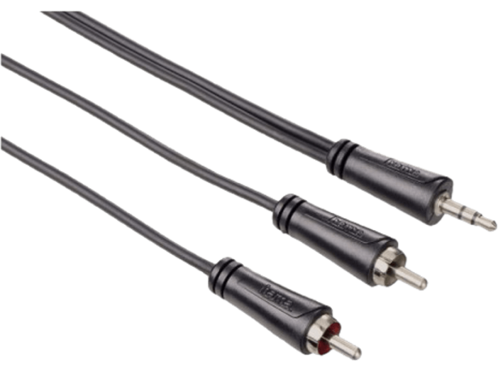 122296 3,5 mm jack - 2 x RCA kábel 3 m