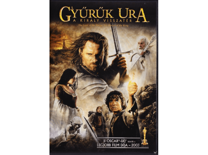 A Gyűrűk Ura - A király visszatér DVD