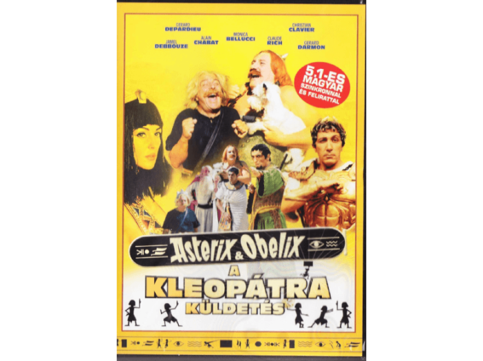 Asterix & Obelix - A Kleopátra küldetés DVD