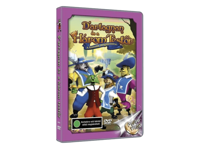 D'Artagnan és a három testőr: A korona megmentése (DVD)