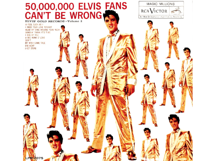 50,000 Elvis Fans Can't Be Wrong (Vinyl LP (nagylemez))