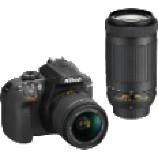 D3400 + AF-P 18-55 + AF-P 70-300 Kit