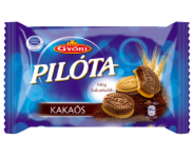 Pilóta keksz kakaós