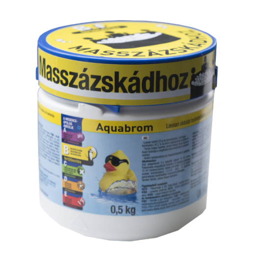 AQUABROM 0,5KG BRÓM TABLETTA MASSZÁZSMEDENCÉBE