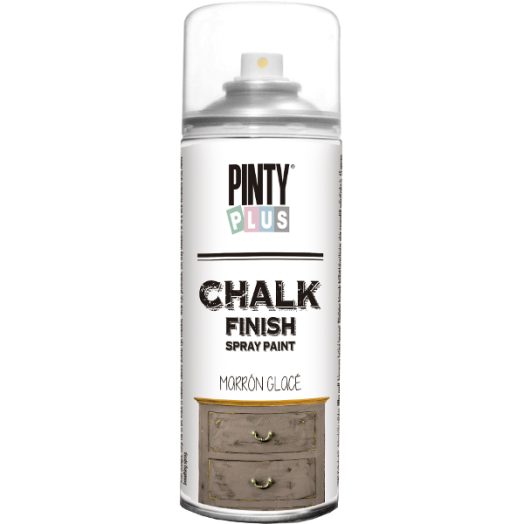 PINTY PLUS CHALK KRÉTA FESTÉK SPRAY 400ML CK790 BARNA