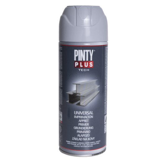 PINTY PLUS TECH 400 ML UNIVERZÁLIS ALAPOZÓ SZÜRKE