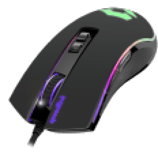 ORIOS RGB Vezetékes Gaming Egér, fekete  (SL680010BK)