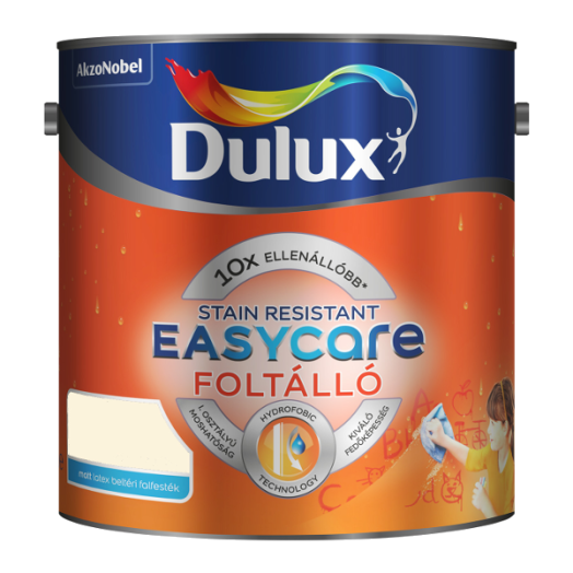 DULUX EASYCARE 2,5L TISZTA FEHÉR    DISZPERZIÓS FALFESTÉK