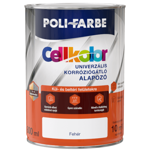 CELLKOLOR UNIVERZÁLIS ALAPOZÓ 0,8L FEHÉR