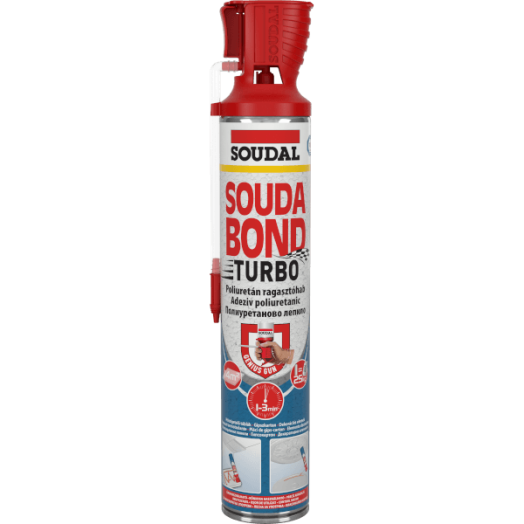 SOUDABOND TURBO RAGASZTÓHAB 750ML KÉZI, GENIUS GUN FEJJEL