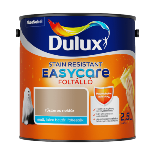 DULUX EASYCARE FALFESTÉK 2,5L FŰSZERES NEKTÁR