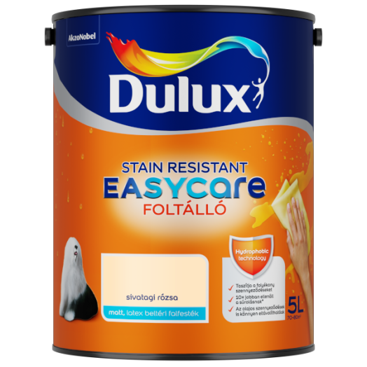 DULUX EASYCARE 5L SIVATAGI RÓZSA    DISZPERZIÓS FALFESTÉK