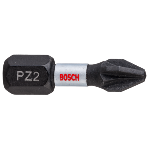 CSAVAROZÓBIT PZ2 25MM 2DB/CSOMAG BOSCH IMPACT CONTROL