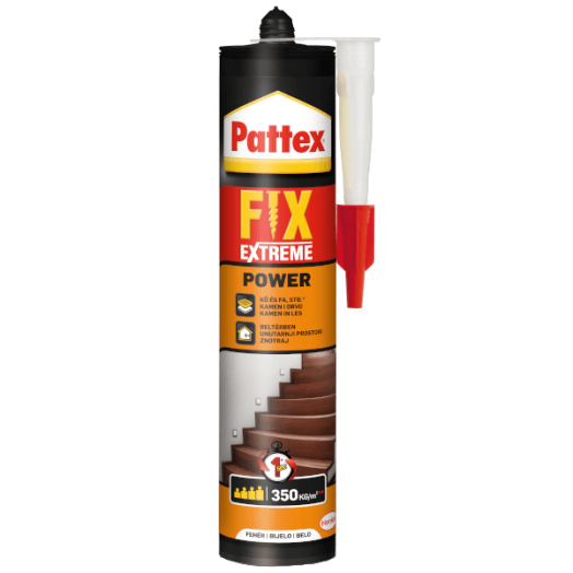 PATTEX FIX EXTREME POWER ÉPÍTÉSI SZERELÉSI RAGASZTÓ 385G