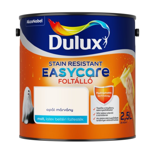 DULUX EASYCARE 2,5L OPÁL MÁRVÁNY DISZPERZIÓS FALFESTÉK