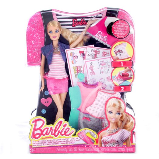 Barbie: Pólódekoráló készlet