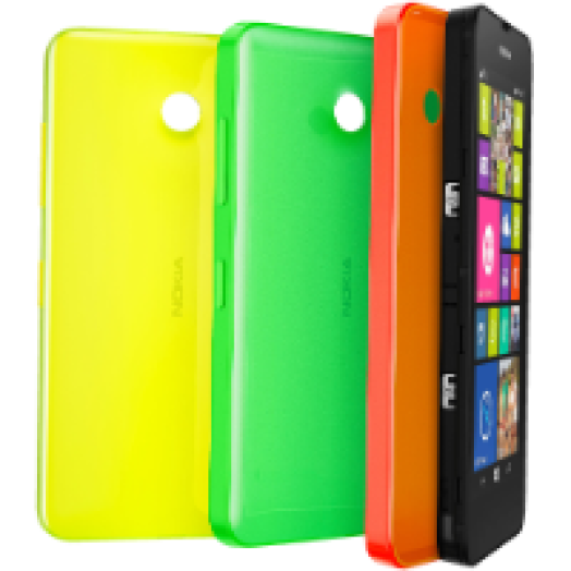 Lumia 630/635 narancs műanyag hátlap