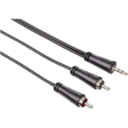 122296 3,5 mm jack - 2 x RCA kábel 3 m