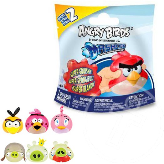 Angry Birds: Mashems meglepetés kis gumilabda