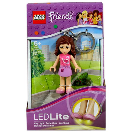 LEGO FRIENDS: világító kulcstartó - Olivia