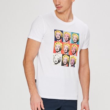 Andy Warhol by Pepe Jeans Andy Warhol by Pepe Jeans T shirt Grid