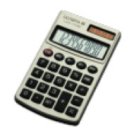 LCD 1110 bézs kalkulátor