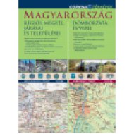 Magyarország közigazgatási és domborzati duótérképe, 1 : 575000