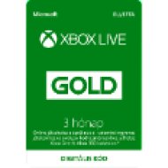 Xbox Live Gold előfizetés, 3 hónap (Elektronikusan letölthető szoftver - ESD) (Xbox 360 & Xbox One)