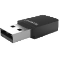 Max Stream WUSB6100M-EU AC600 USB Adapter (600 Mbit/s, MU-MIMO, USB 3.0), fekete