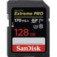 SDXC Extreme Pro kártya 128GB, 170MB/s, UHS-I, V30, U3