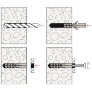 FACSAVAR 5X50MM SF +                MŰANYAG TIPLI 10MM