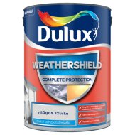 DULUX WEATHERSHIELD COMPLETE PROTECTION HOMLOKZAT FESTÉK 4,5L VILÁGOSSZÜRKE