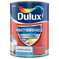 DULUX WEATHERSHIELD COMPLETE PROTECTION HOMLOKZAT FESTÉK 0,9L VILÁGOSSZÜRKE