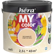 HÉRA MY COLOR BELTÉRI SZÍNES FALFESTÉK 2,5L BÚZAMEZŐ