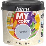 HÉRA MY COLOR BELTÉRI SZÍNES FALFESTÉK 2,5L HAMUSZÜRKE