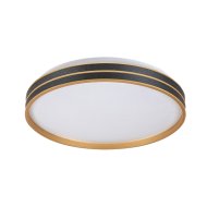 RÁBALUX GANDOR LED MENNYEZETI LÁMPA 24W 1850LM 3000-6500K IP20 39CM FEKETE