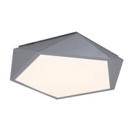 RÁBALUX RAFFA LED MENNYEZETI LÁMPA 30W 1000LM 3000K IP20 40X40CM FÉM SZÜRKE