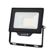 AVIDE SMD-LED FÉNYVETŐ SLIM 20W 2000LM 4000K IP65 9X11CM FEKETE