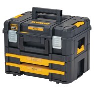 DEWALT SZERSZÁMOSLÁDA 440X332X327MM DEWALT TSTAK II + TSTAK IV KOMBINÁCIÓ