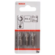 BOSCH CSAVARBIT PZ2 25MM 3 DARABOS