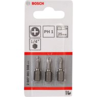 BOSCH PROFESSIONAL CSAVARBIT PH1 25MM 3 DARABOS KÉK