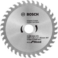 BOSCH PROFESSIONAL KÖRFŰRÉSZLAP 130X1,8/1,1X20MM 36T