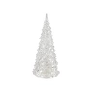 SOMOGYI CHRISTMAS LIGHTING LED-ES ASZTALI DÍSZ, FENYŐFA 12CM