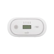 HOME CO ÉRZÉKELŐ 2x1,5V(AA) LCD KIJELZŐ 14X7X2,8CM FEHÉR