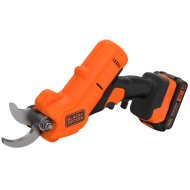 BLACK&amp;DECKER AKKUS METSZŐOLLÓ 18V 2AH AKKUVAL, 1A TÖLTŐVEL