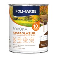 POLI-FARBE BORÓKA OLDÓSZERES VASTAGLAZÚR 0,75L LB07 SÖTÉT TÖLGY